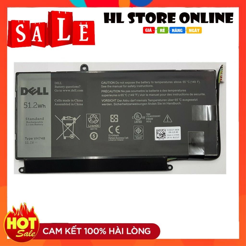 💖 Pin dell vostro 5460 ZIN pin 6 cell dẹt lắp trong máy Vostro 5460 5470 5480 5560 5570 14-5439 Inspiron 14zD-3526