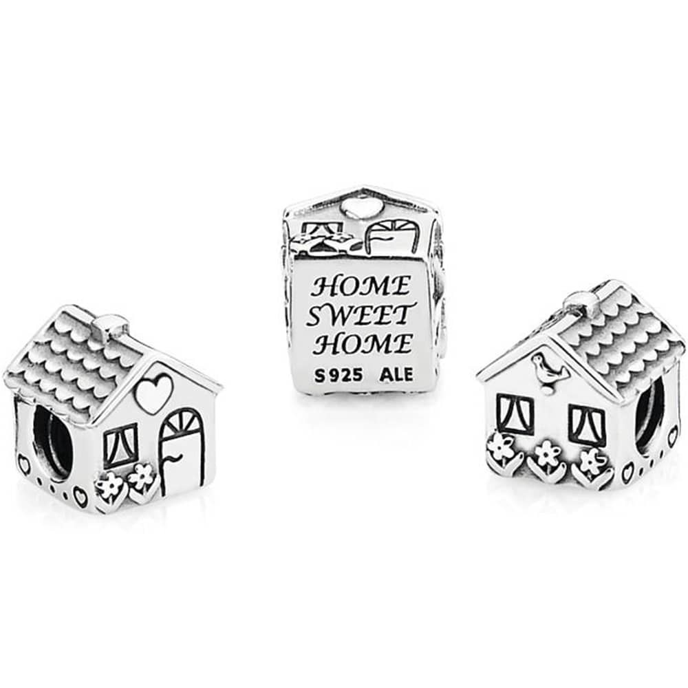 [CHARM BẠC 925 CAO CẤP] Charm ngôi nhà