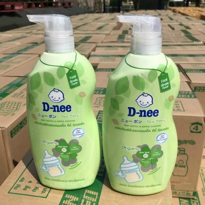 Nước rửa bình sữa Dnee dạng Chai 620ml (New 2021 version)