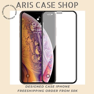 Kính cường lực ARIS CASE toàn màn hình viền dẻo KCL-02VD Cho iPhone / xr/ xs/ 11/ 12/ pro/ max/ plus/ promax - Aris Case