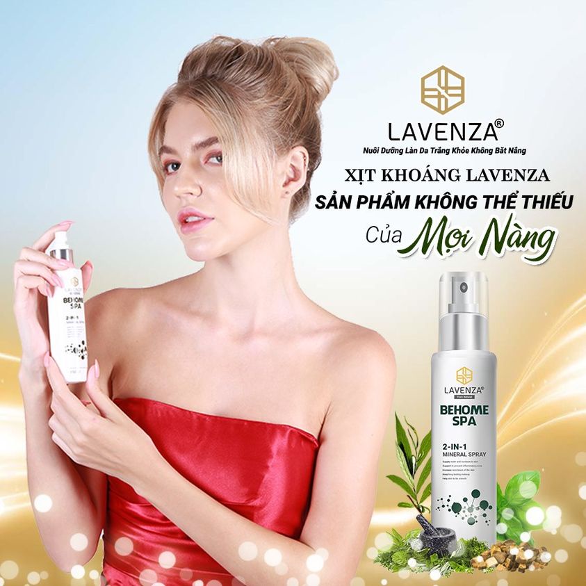 Xịt Khoáng Dưỡng Ẩm Lavenza Cấp Nước, Cấp Ẩm Cho Da Khô, Da Dầu, Da Mụn | BigBuy360 - bigbuy360.vn