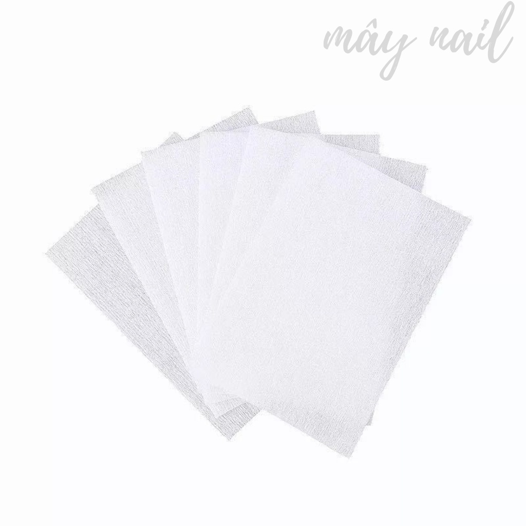 Giấy lau gel loại xịn cứng không rụng lông