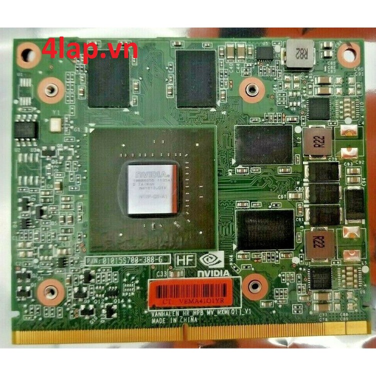 Thay Card VGA - Card màn hình Laptop Hp Elitebook 8560w 8560p