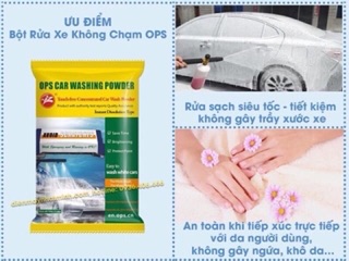 Bột rửa xe không chạm Tiêu Chuẩn Châu Âu OPS