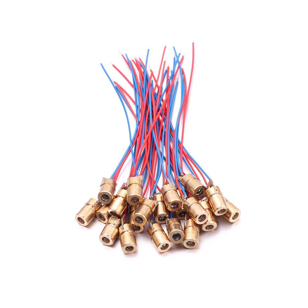 KUNHEV Set 5 / 10 Đi Ốt Đèn Laser Bằng Đồng Chất Lượng Cao