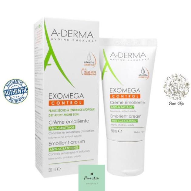 Kem dưỡng ẩm aderma Exomega Control 50ml