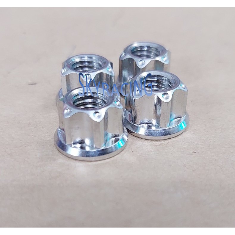 Combo 4 Con Tán Dĩa Tải Inox 304 Salaya Gắn Cho Xe Ex10, Ex11