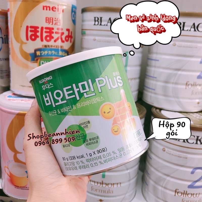 Men vi sinh ildong Biotamin Hàn Quốc 100gr (DATE 1/2025)