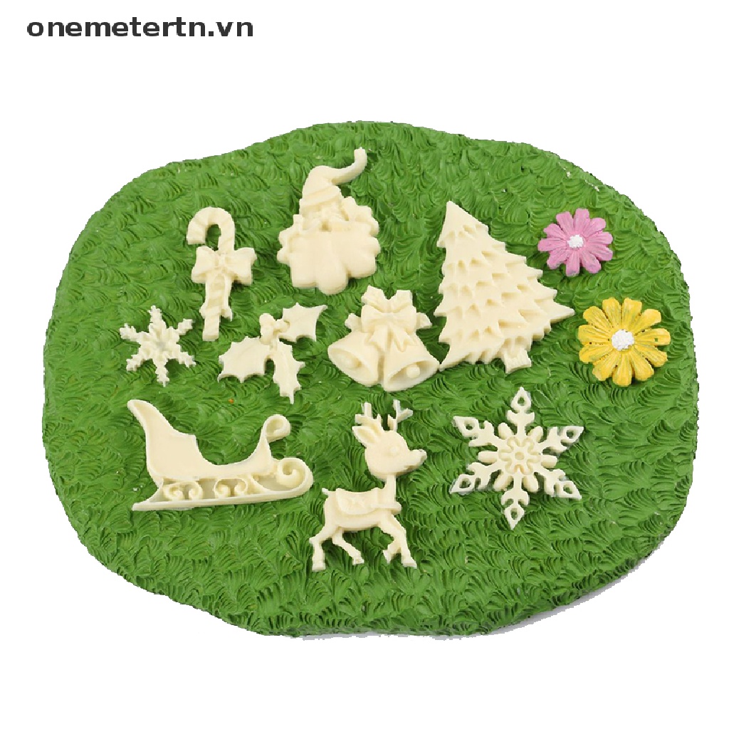 1 Khuôn Silicone Làm Bánh Hình Ông Già Noel