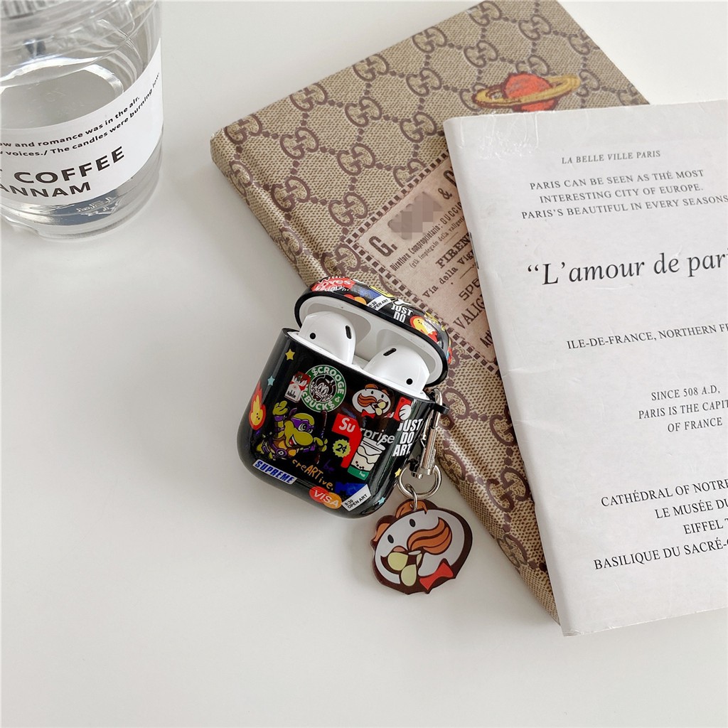 Vỏ bảo vệ hộp sạc tai nghe AirPods Pro AirPods 1/2 AirPods 3 bằng IMD hình cá tính