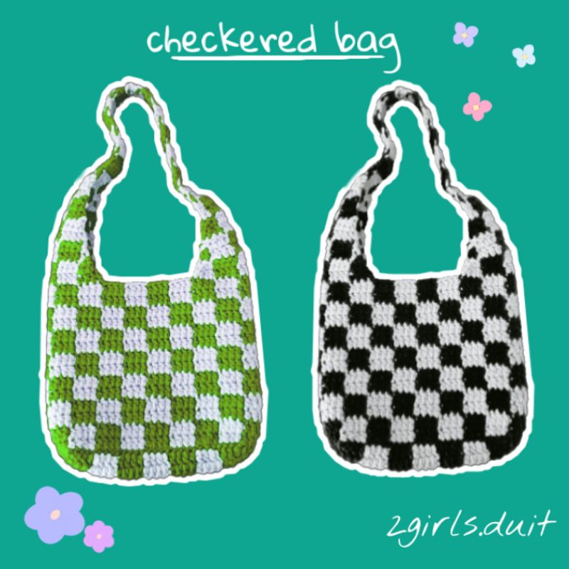 TÚI LEN HOẠ TIẾT BAG CROCHET