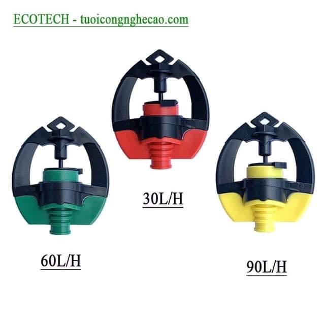 Béc tưới SD700 mini Tặng kèm nối 6mm- Hệ thống tưới phun mưa
