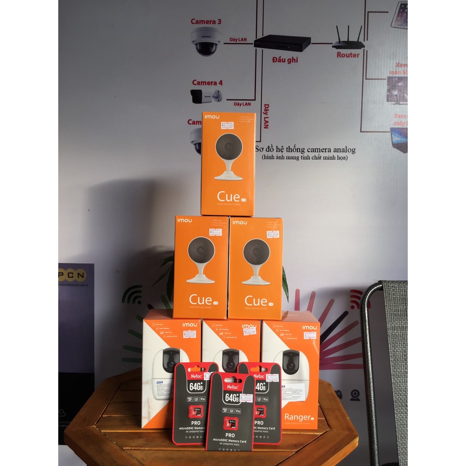 Camera Imou  2M A22EP Ranger 2 xuay 360 - C22EP Cue 2-D Chính Hãng BH 2 năm