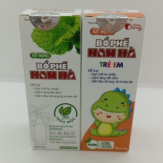 Xịt họng bổ phế nam hà lọ 30ml
