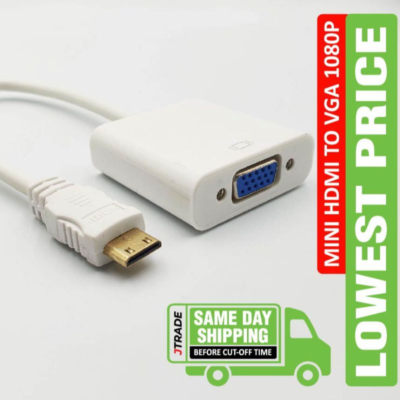 Cáp KếT NốI HDMI Sang VGA 1080P DVI / Mini HDMI