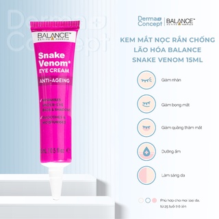 Kem mắt chống lão hóa nọc rắn Balance Snake Venom Eye Cream 15ml [NHẬP KHẨU CHÍNH HÃNG 100%]
