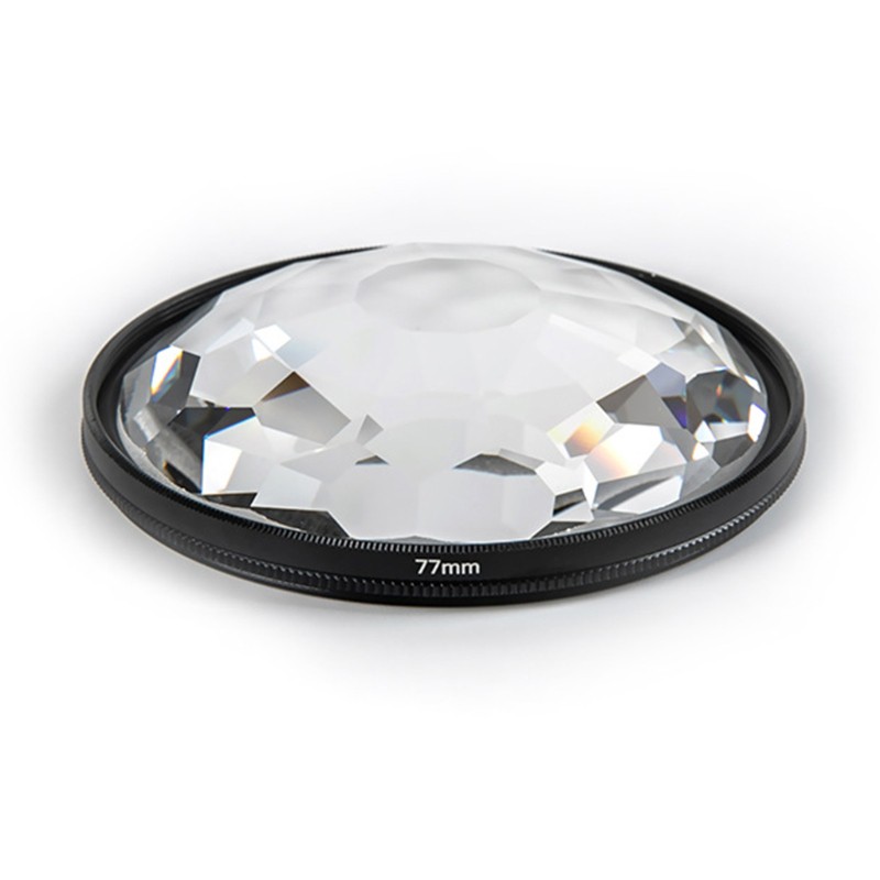 UKI  77mm Kaleidoscope Prism Brand New and High Quality Camera Glass Filter Variable Number Of Shooting Objects