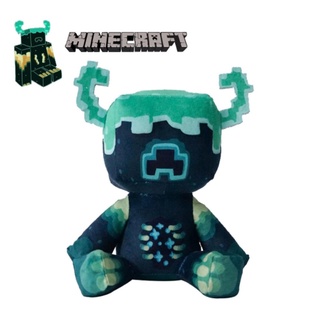 Đồ Chơi Minecraft Warden Mềm Mại 25cm Làm Quà Tặng Giáng Sinh Cho Bé