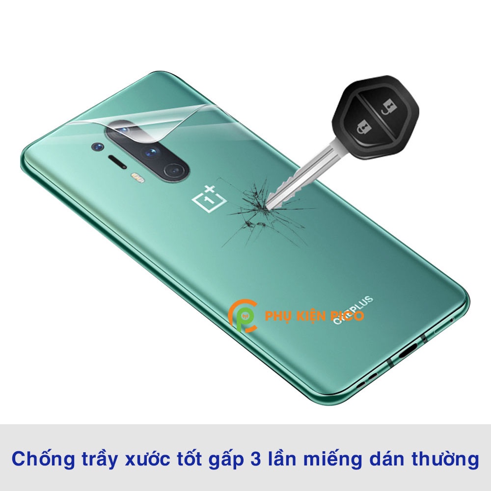 Dán lưng Oneplus 7T / Oneplus 7 Pro / Oneplus 7T Pro / Oneplus 8 / Oneplus 8T / Oneplus 8 Pro dẻo trong suốt