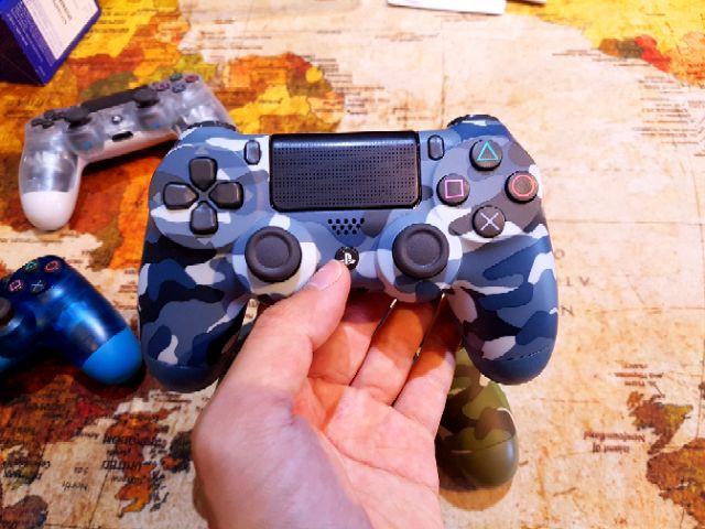 Tay Cầm Chơi Game PS4 slim Camo chính hãng