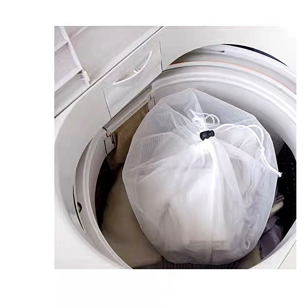 TÚI VẢI LƯỚI GIẶT DÂY RÚT - giặt đồ thông minh tiện lợi