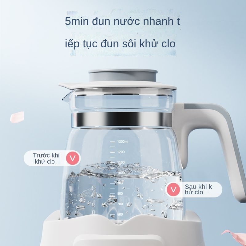 ✟✥▥Ấm siêu tốc gia đình giữ nhiệt ấm siêu tốc tự động giữ nhiệt công suất lớn tích hợp máy pha trà chuyên dụng để pha tr