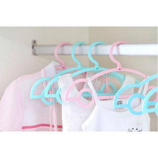 【Bộ 10 】móc treo quần áo trẻ em đa năng chống trượt Móc Phơi Quần Áo Trẻ Em