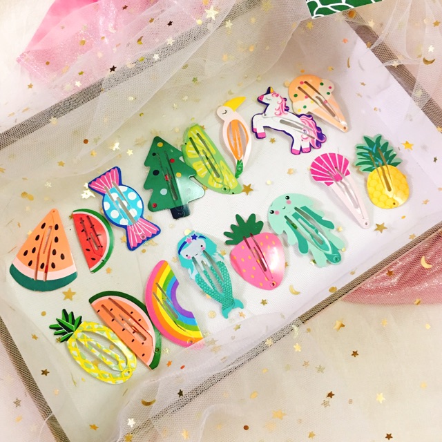 KẸP BẤM ICON ĐÁNG YÊU ẢNH THẬT