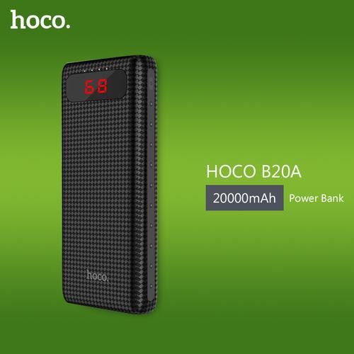 Pin sạc dự phòng Hoco B20A 20000mAh - màn hình LCD