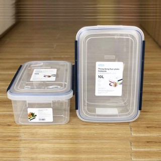 Thùng Đựng Thực Phẩm Hokkaido 10L-18L-30L Chính Hãng Nhựa Tân Phú