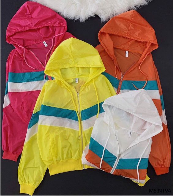 ÁO KHOÁC GIÓ NỮ FORM RỘNG CÁ TÍNH