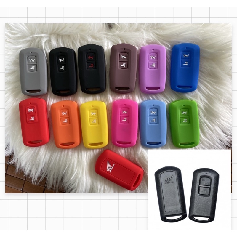 Vỏ silicone bảo vệ chìa khoá smartkey HONDA Scoopy VARIO LEAD SH125/150 /300 PCX PXC  Air Blade 2018 / 2nút
