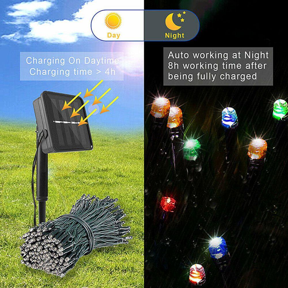 Dây Đèn Led PISTA Trang Trí Sân Vườn