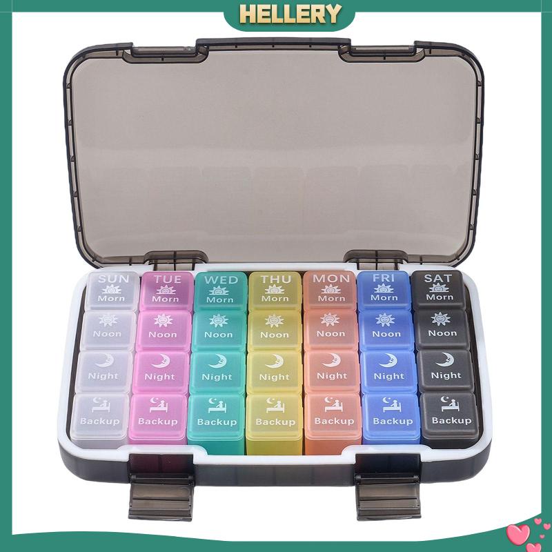 Hộp Đựng Thuốc Viên Bằng ABS Có Thể Tháo Rời Tiện Dụng Cho Người Già