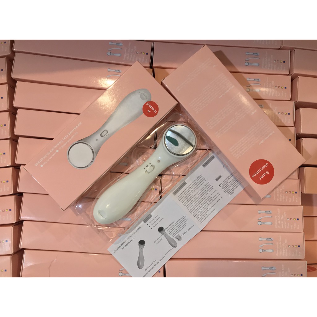 Máy Massage da mặt ion thẩm thấu dưỡng chất,làm trắng da từ bên trong | BigBuy360 - bigbuy360.vn