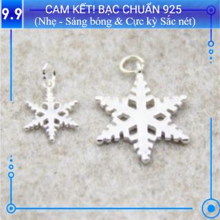 Charm bạc s925 bông tuyết ch112