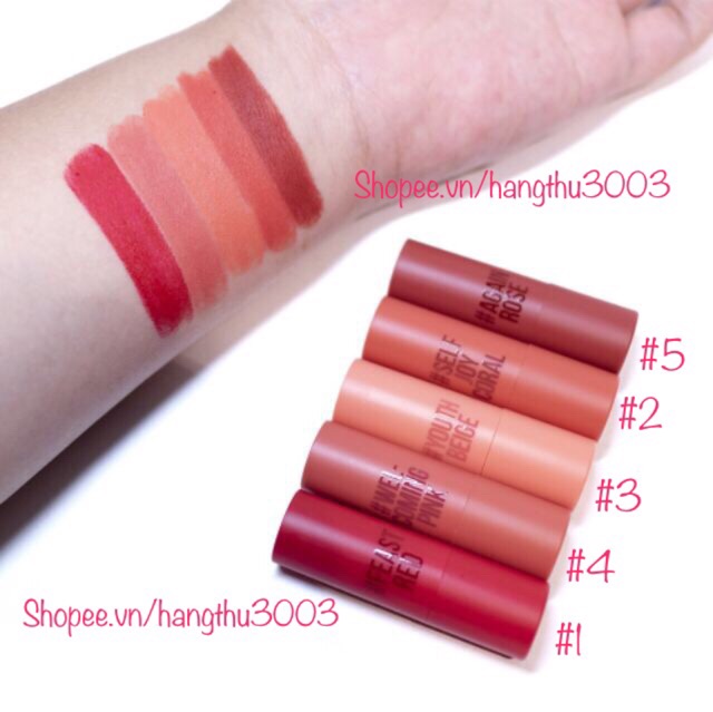 TÁCH SET SON THỎI LÌ MINI INK VELVET PERIPERA (CLIO) [CÓ SẴN- CHUẨN HÃNG] | BigBuy360 - bigbuy360.vn