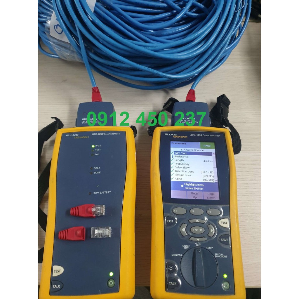 Dây cáp mạng Lan cat6/cat5e bấm sẵn 2 đầu RJ45 CommScope AMP chính hãng có CO, CQ