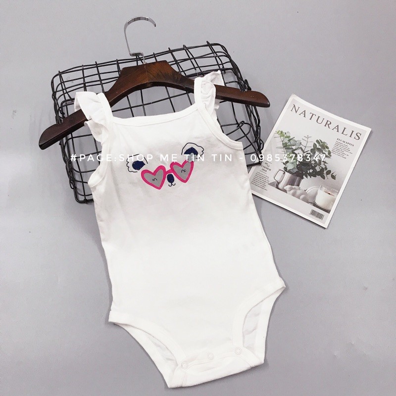 Body hình kính cánh tiên-nền trắng chất cotton:3m,