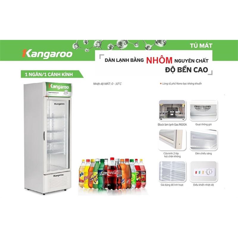 Tủ mát Kangaroo 298L KG298AT