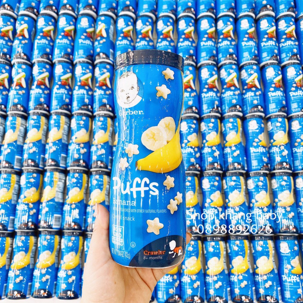 Bánh Ăn Dặm Gerber nhiều vị Hộp 42g [HÀNG MỸ]