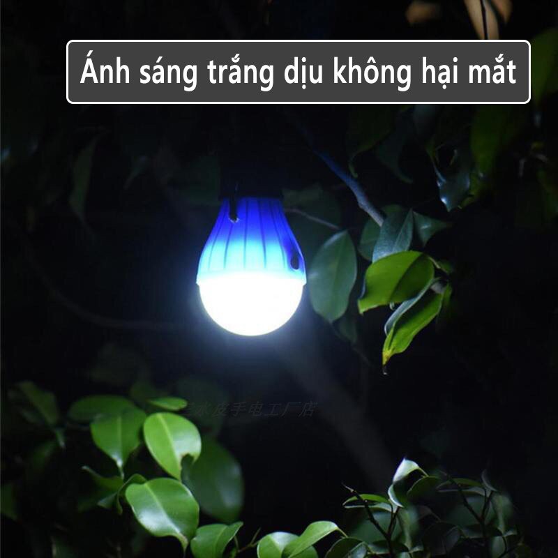 Đèn Lều Bóng Led Bóng Đèn Treo Lều Cắm Trại Du Lịch Dã Ngoại Bóng Đèn Dùng Pin AA Du Lịch Dã Ngoại Tiện Lợi