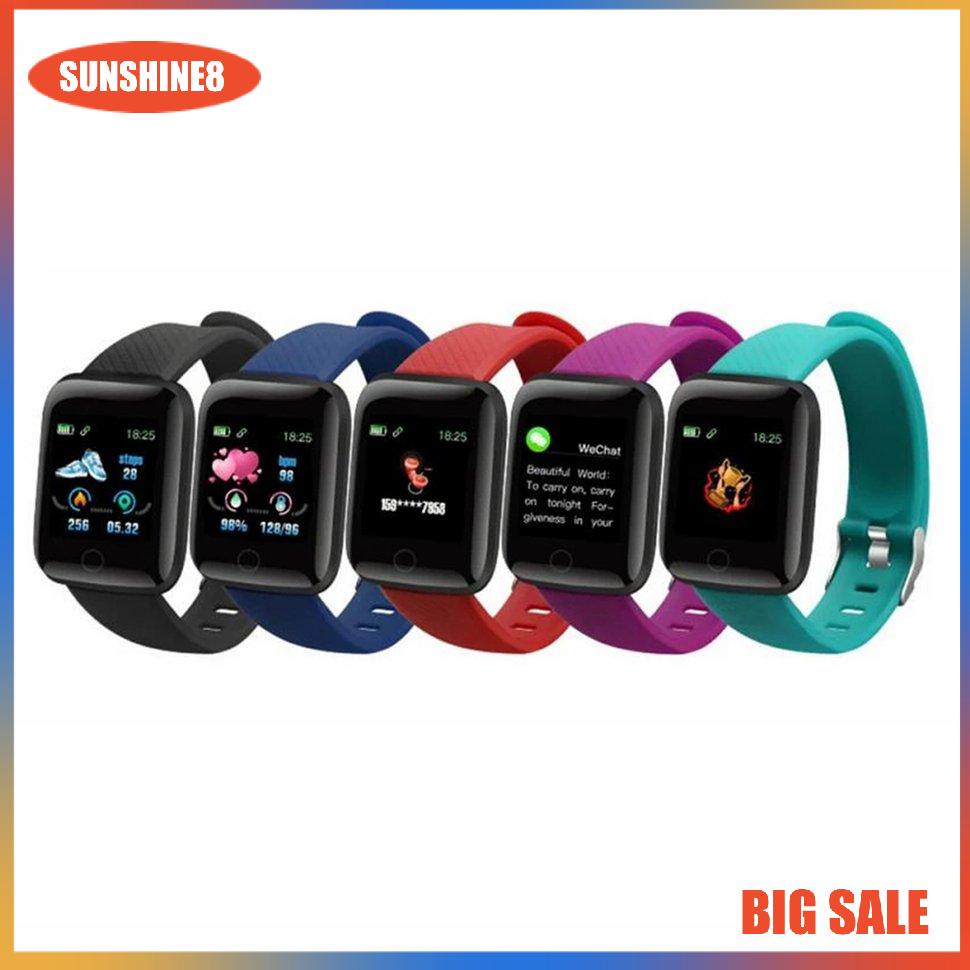 【SUN】Đồng hồ thể thao thông minh D13S Smart Watch với đồng hồ đo huyết áp và nhịp tim