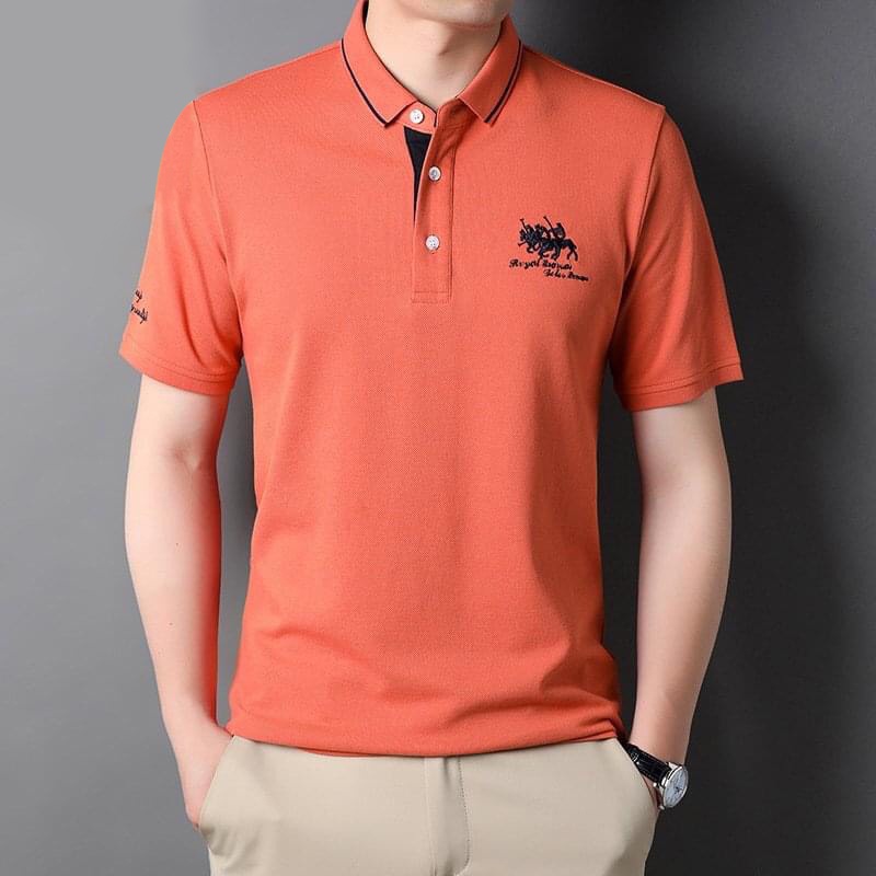 Áo polo nam thêu ngựa HORSE POLO SHIRT - GS08