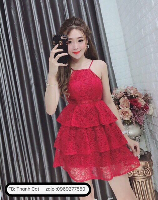 Đầm ren yếm tầng 3m.