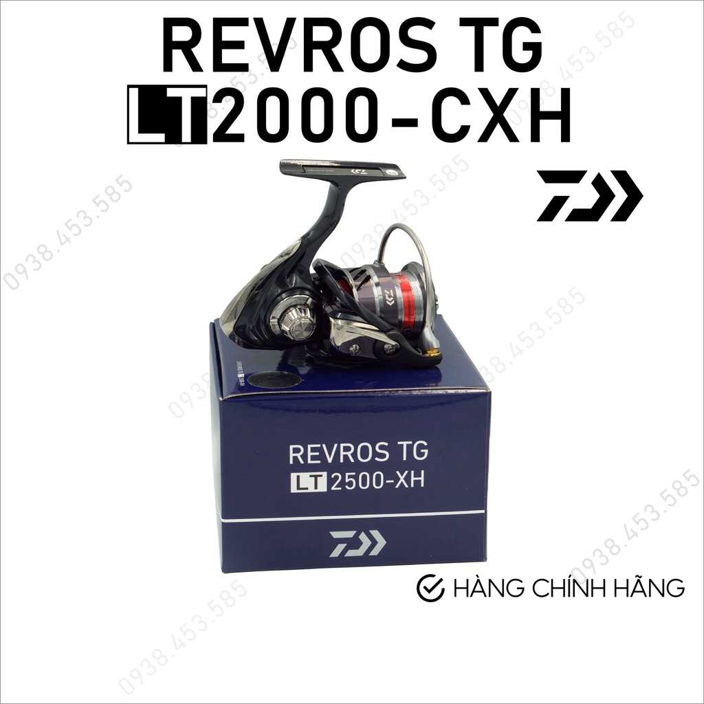 MÁY CÂU DAIWA 20 REVROS TG 2000XH / 2500XH / 3000CXH