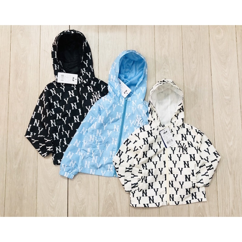 Áo khoác gió lót lưới ml.b cho bé trai bé gái size từ 12-33 cân