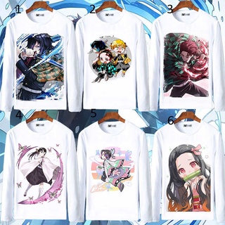 ÁO phông dài tay UNISEX in hình Anime Ghost Slayer 10