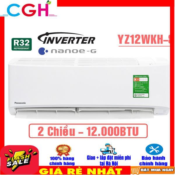 Điều hòa 2 chiều Panasonic Inverter 12000 btu CU/CS-YZ12WKH-8