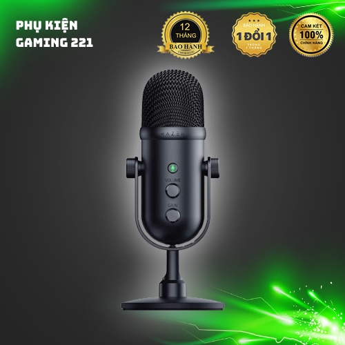 Thiết Bị Âm Thanh - Micro Thu Âm / Streaming Razer Seiren V2 Pro  Cao Cấp - Hàng Chính Hãng FPT